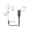 Whisper Hawk EC Covert Lapel Microphone (Open Package)