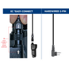 Whisper Hawk EC Covert Lapel Microphone (Open Package)