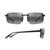LAULIMA Polarized Rimless Sunglasses
