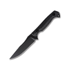 Krypteia S Fixed Blade 4 Inch Plain Socom Black Drop Point