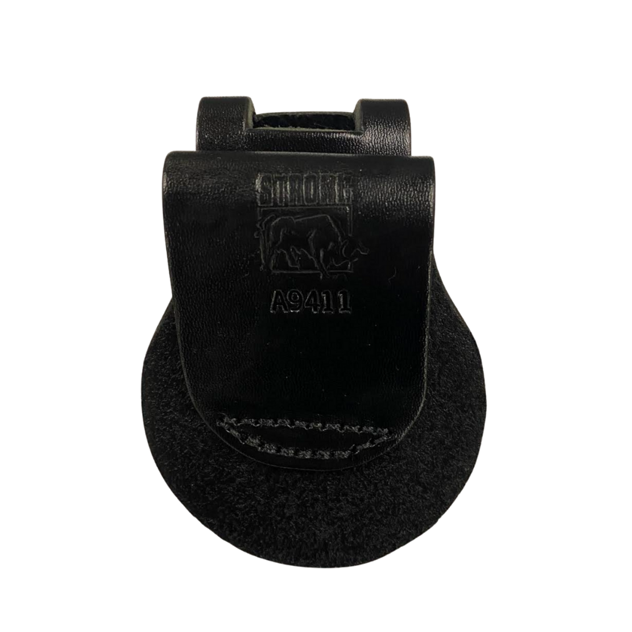 Duty Quick Release Handcuff Holder in Plain Leather