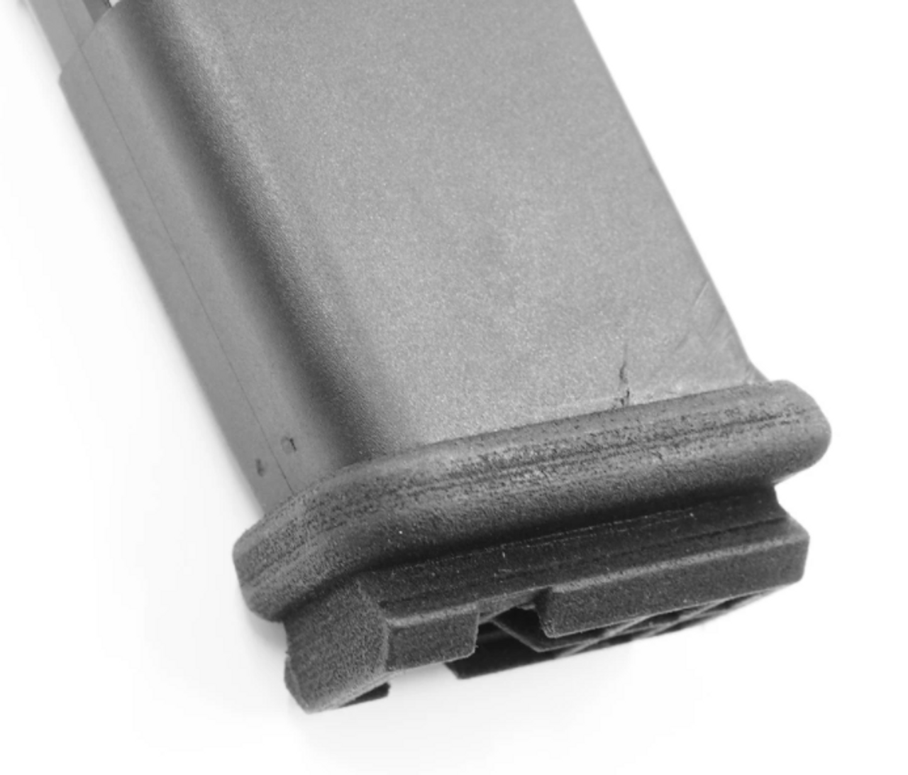 Rail Adaptor to Replace Standard Glock Double Stack Mag Floor Plate 9MM/.40