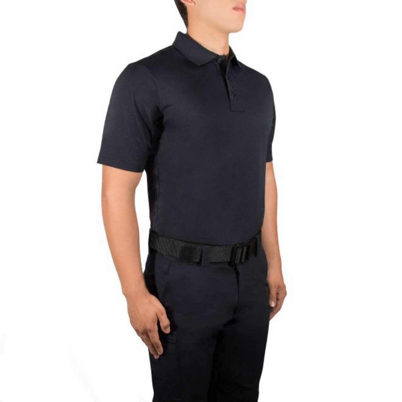 Work Uniform Polo Shirt - Short Sleeve - Jay - Black - Size 3X