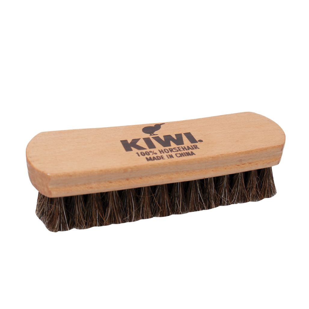 Ralyn Horsehair Shine Brush – 8 Inch – Premium Shoe Polishing Brush