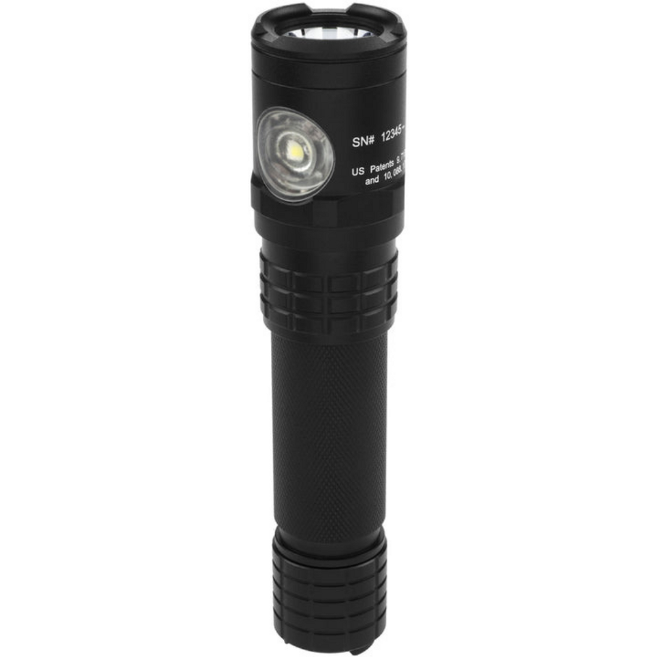 USB Rechargeable Dual-Light Flashlight