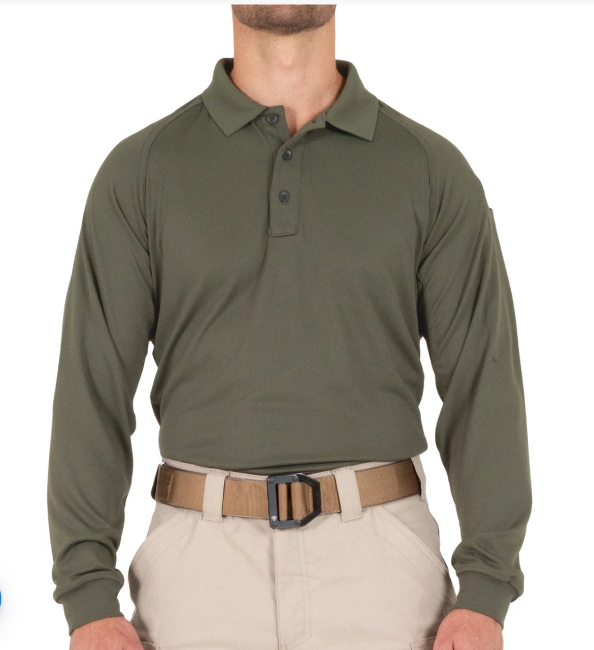 Men's Performance Long Sleeve Polo