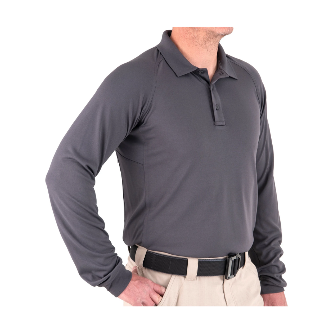 Men's Performance Long Sleeve Polo