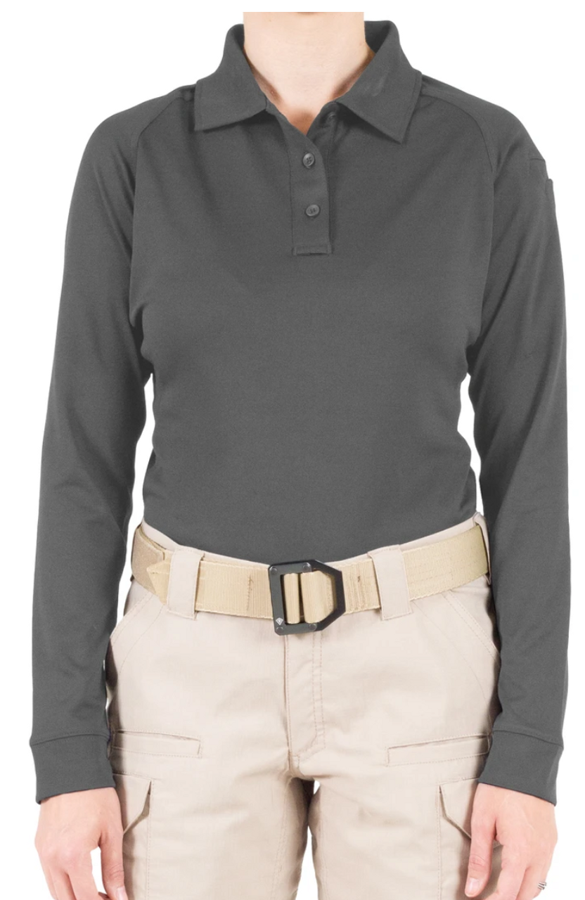 Women's Performance Polo Long Sleeve