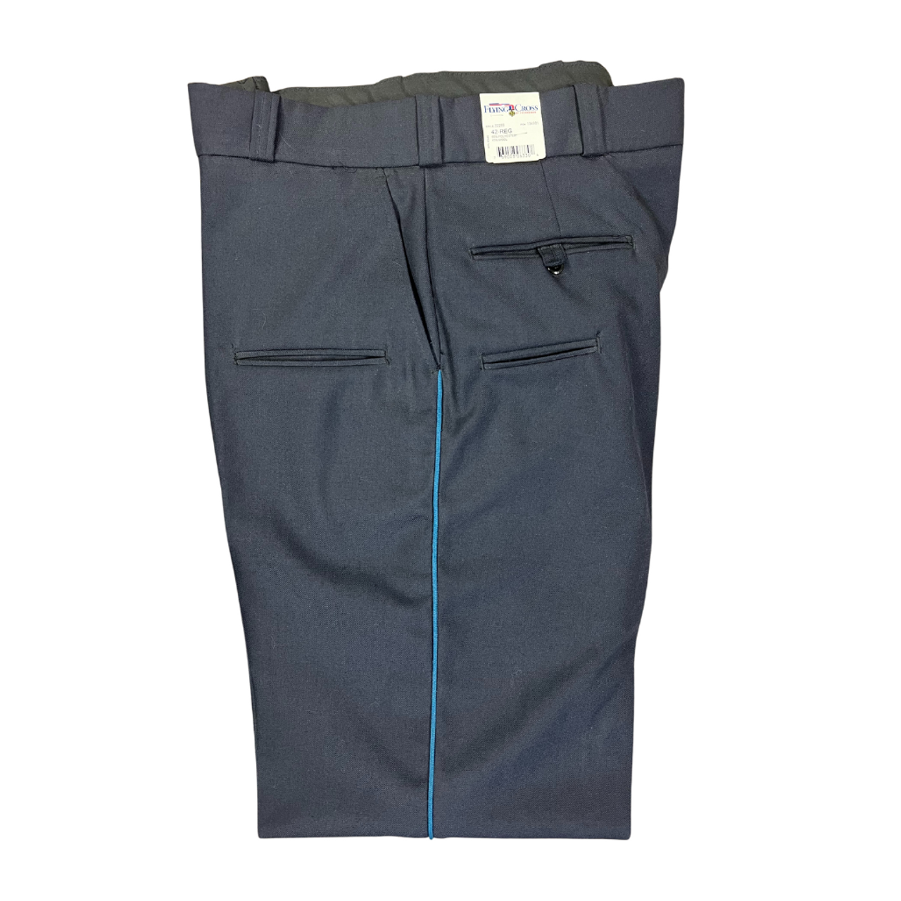 8-Pocket Wool Blend Pant | Copen Blue Piping | Size 42