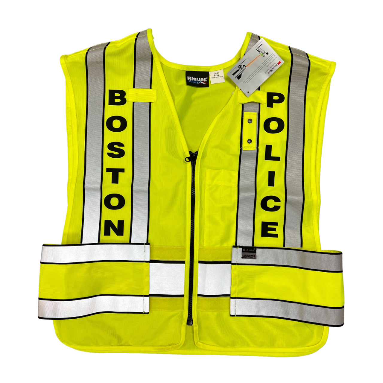 Yellow Reflective Vest  Safety Flag Co. of America