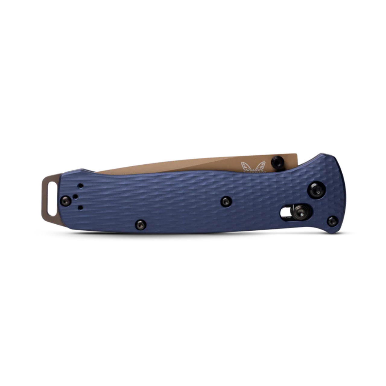 537FE-02 BAILOUT Knife | Crater Blue Aluminum