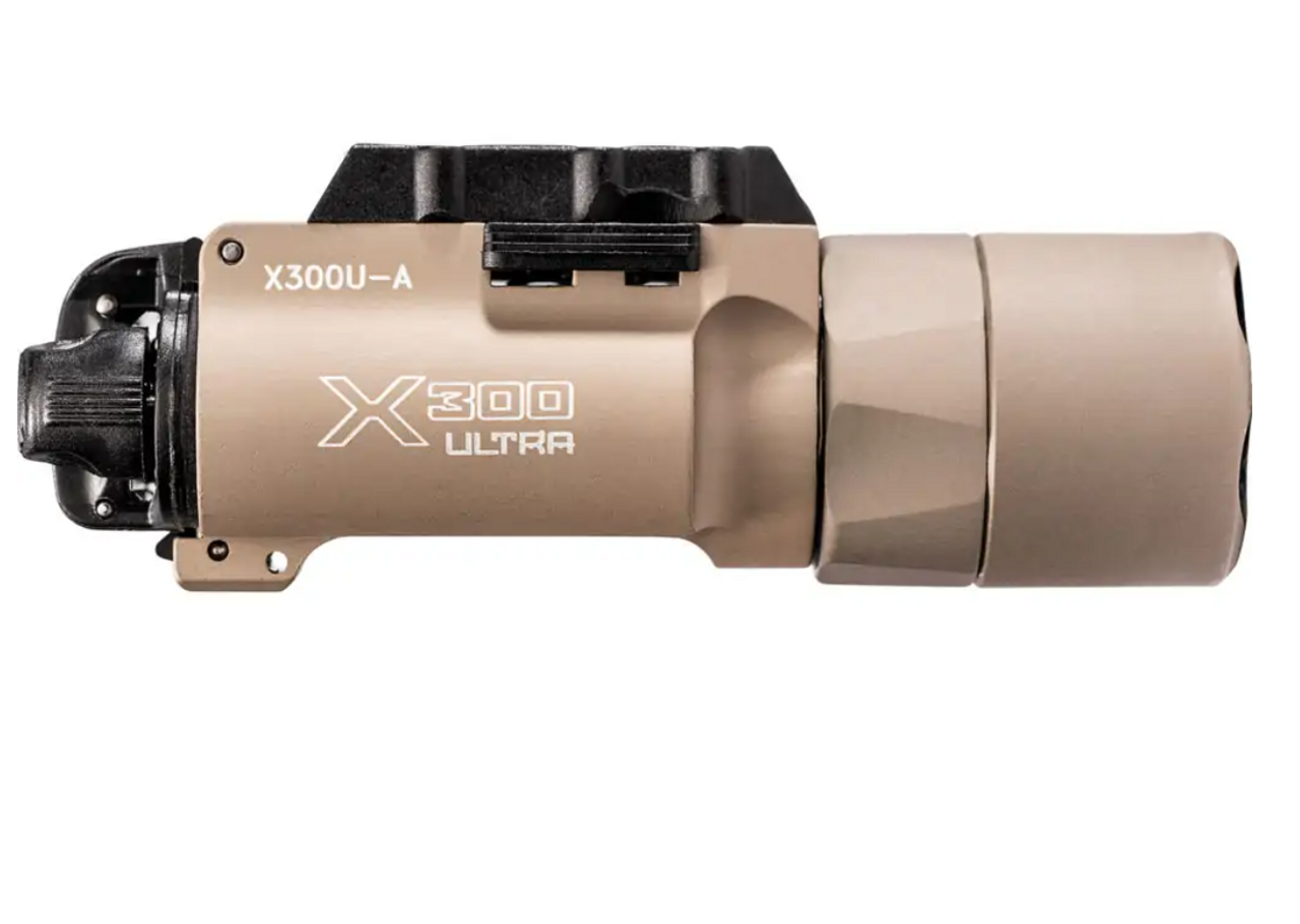 X300U-A WEAPONLIGHT Ultra-High-Output LED Handgun WeaponLight
