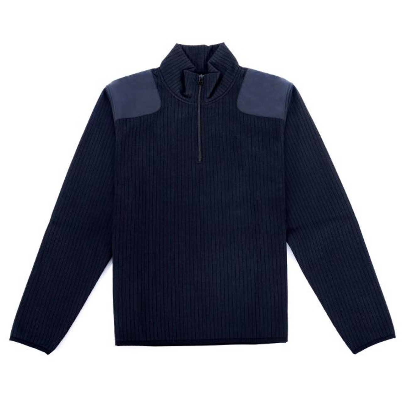 Fleece Lined Quarter Zip Sweater | Previously Patched