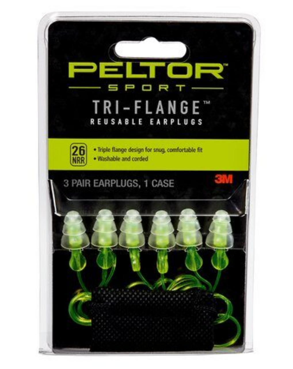 Sport Tri-Flange | Reusable Earplugs