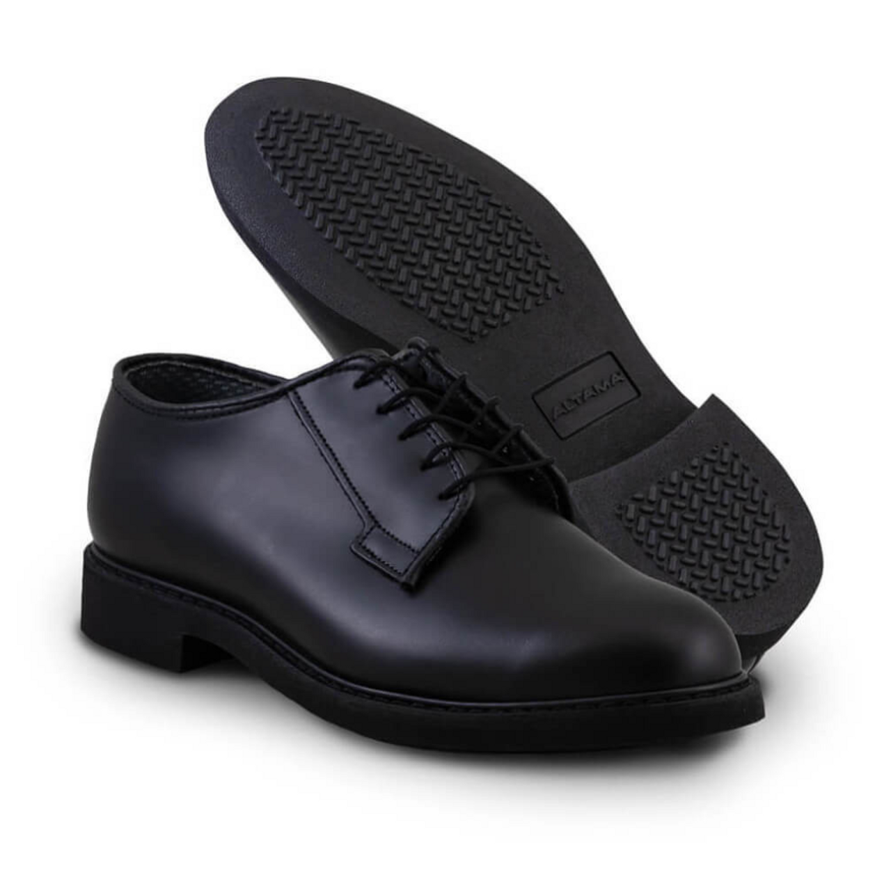 Uniform Black Oxford Shoe - Mil Spec