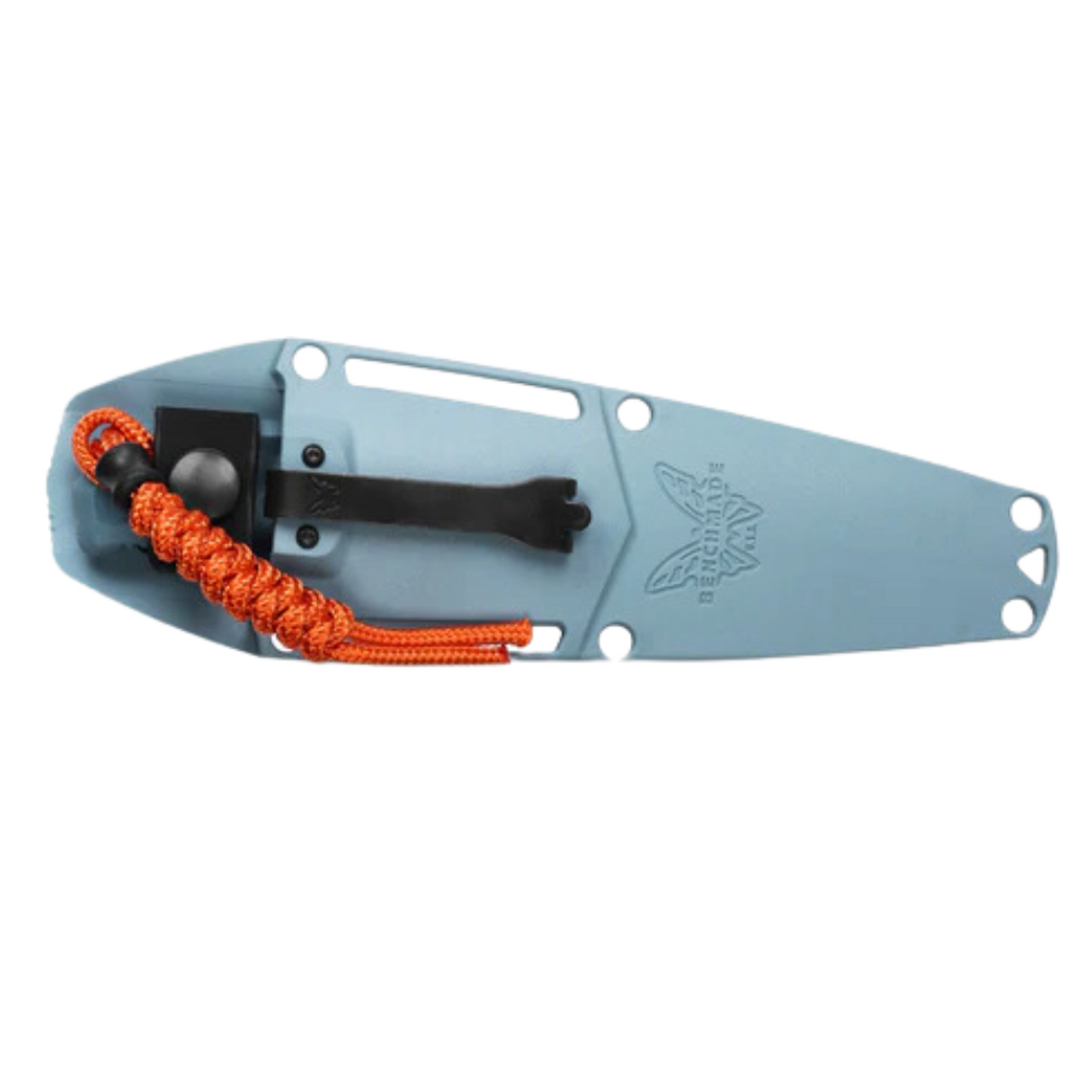 INTERSECT™ | Depth Blue Santoprene® Drop-Point Fixed Knife