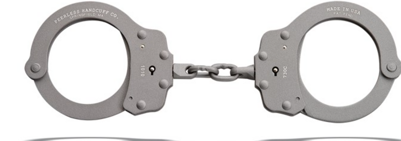 Peerless SUPERLITE Chain Link Handcuff | Gray