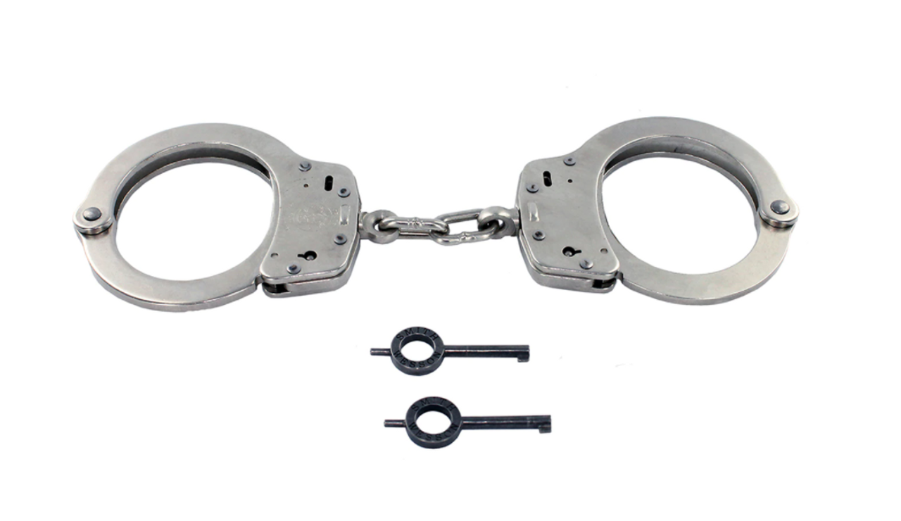 Smith & Wesson Model 100 Handcuffs - Nickel