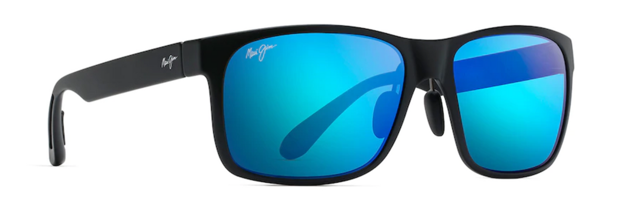 RED SANDS ASIAN FIT Sunglasses | Blue Hawaii Lens