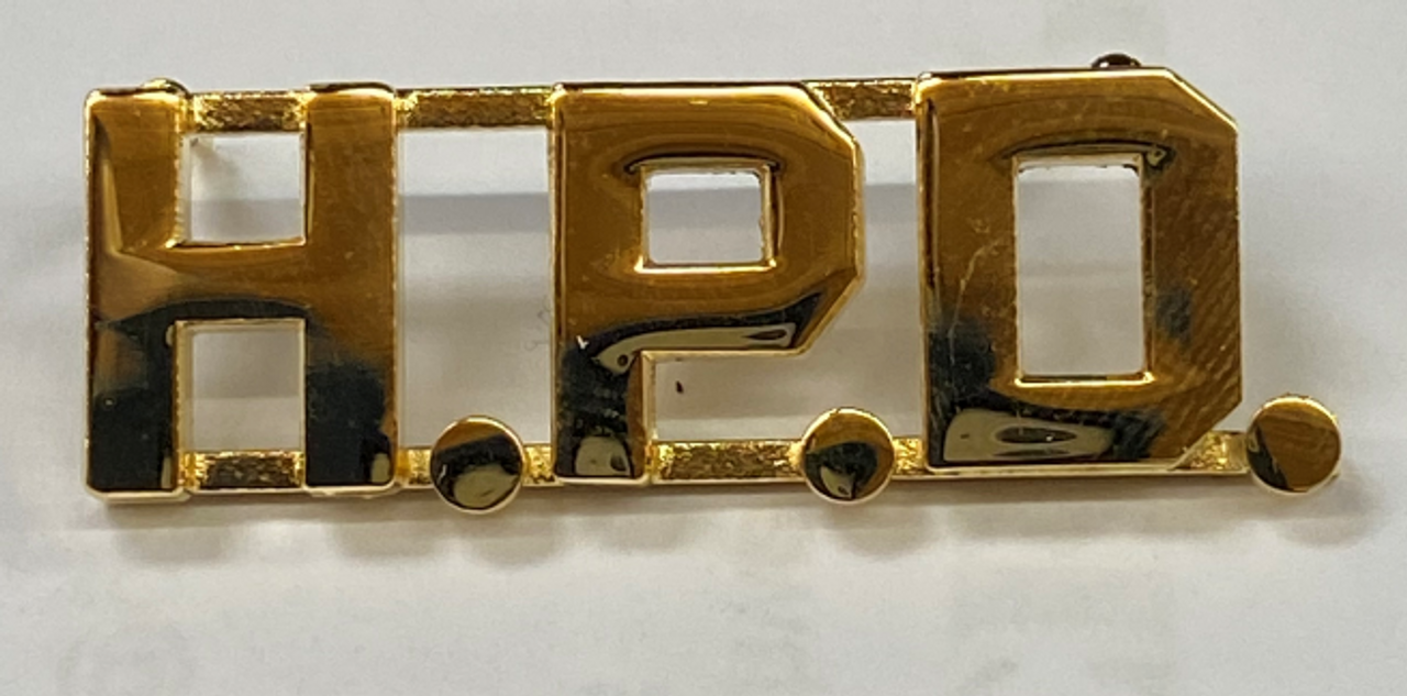 Lettered Collar Pins