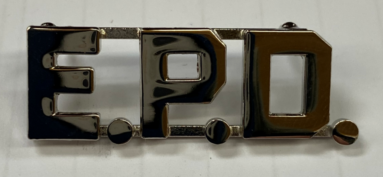 Lettered Collar Pins