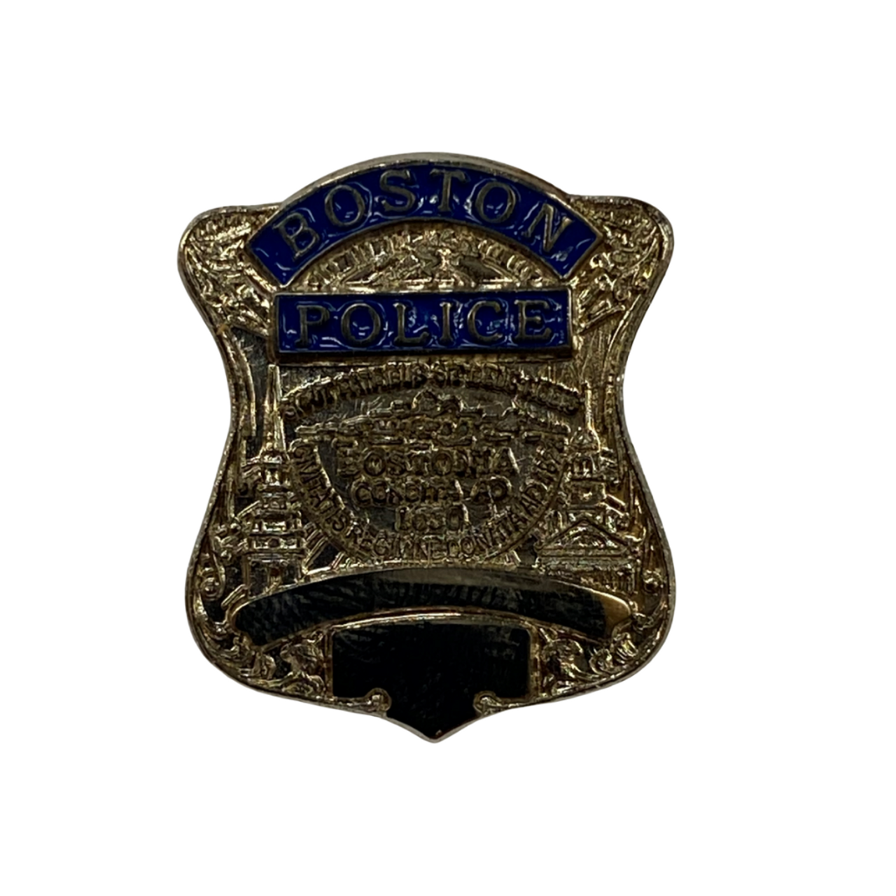 boston police hat badge