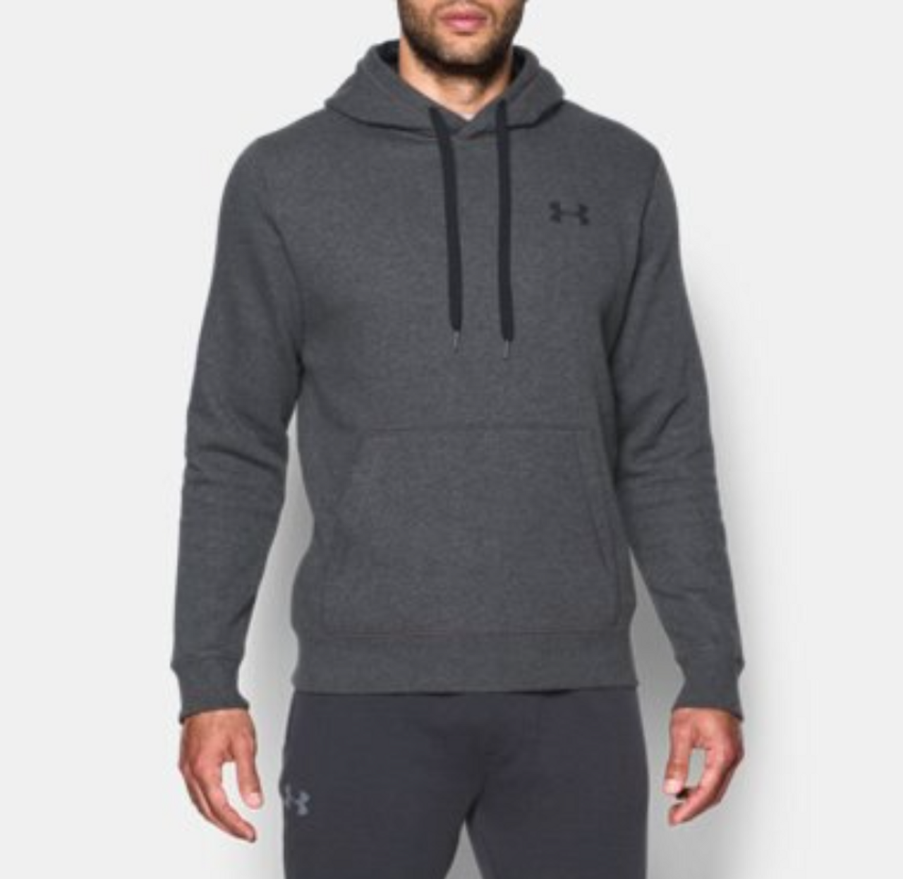 ua rival fitted hoodie