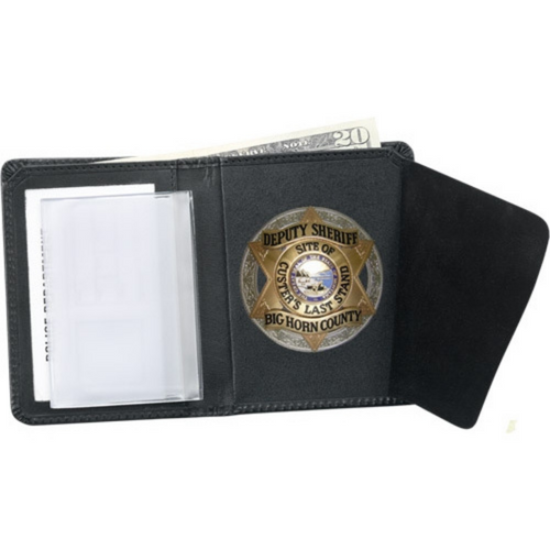 HWC Tri-Fold Nylon Badge Wallet