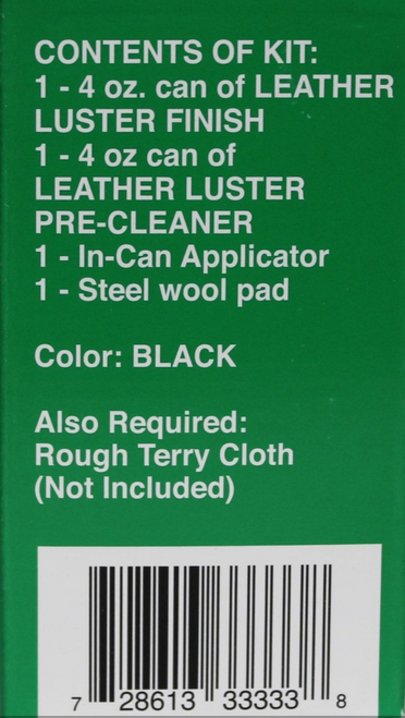 Leather Luster Kit | Brilliant Leather Finish