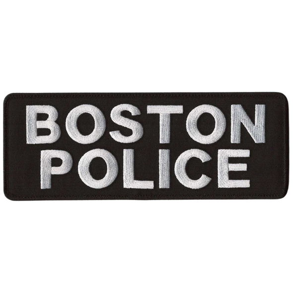 BOSTON POLICE | Velcro ID Panel