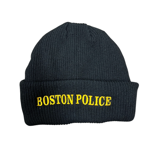 Watch Cap | Boston Police Embroidered