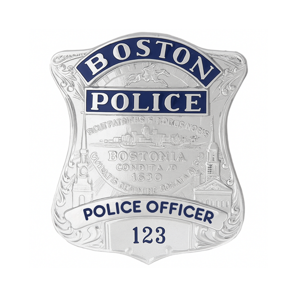 Boston Police Badge