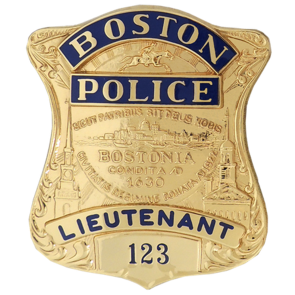 Boston Police Badge