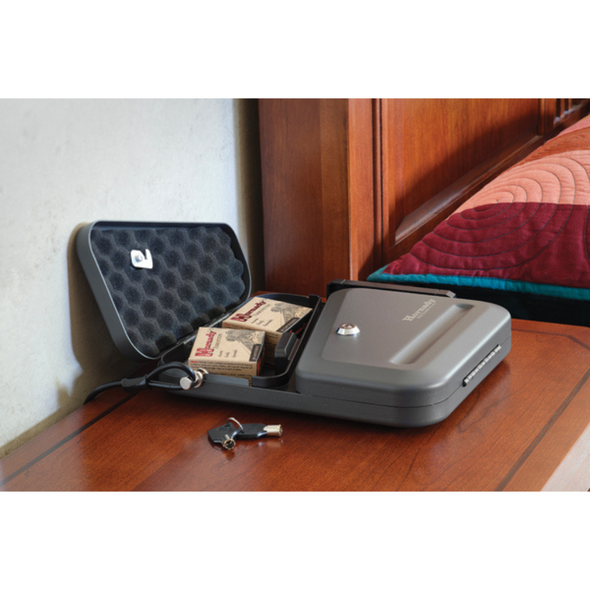 Dual-Lid Lock Box