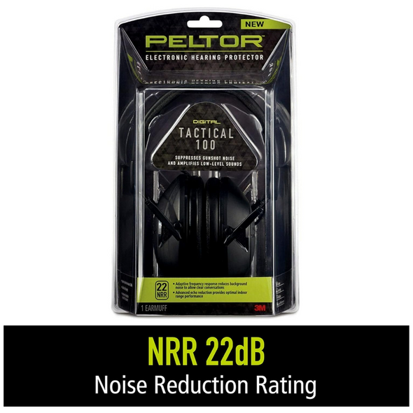 Peltor™ Sport Tactical 100 Electronic Hearing Protection