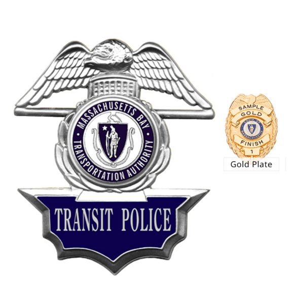 Transit Police Hat Badge