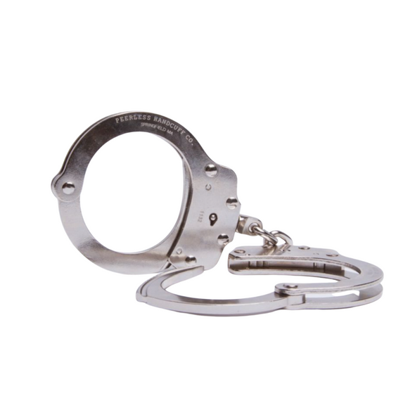 Peerless Chain Link Handcuff | Nickel Finish