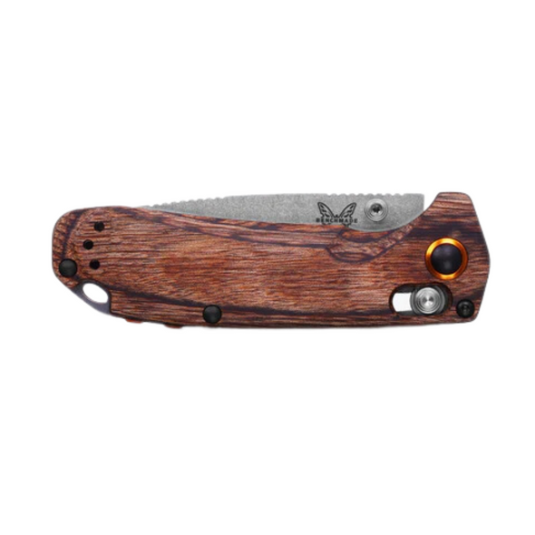 NORTH FORK | Stabilized Wood | Drop-Point Knife