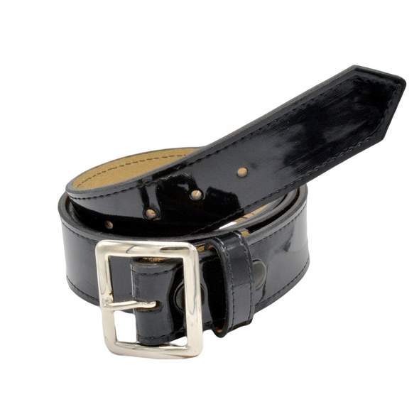 High Gloss Garrison Belt | Size 34