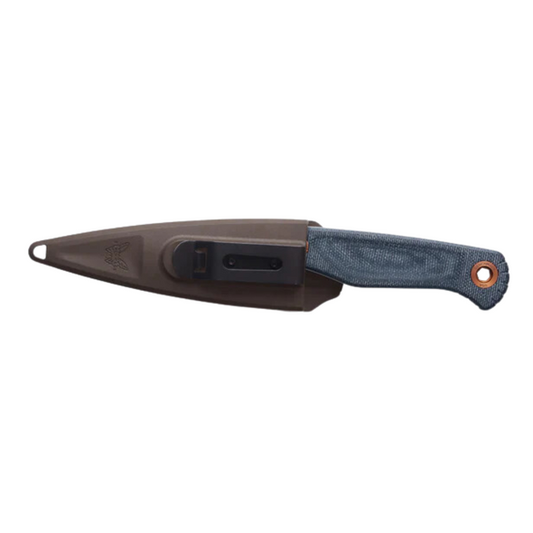 DACIAN™ | Blue Denim Micarta | Spear Point Knife