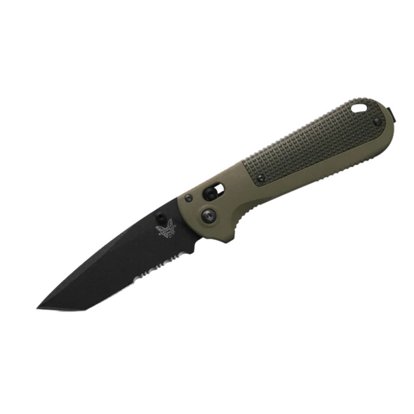 REDOUBT® | Ranger Green/Forest Grivory® Serrated Knife