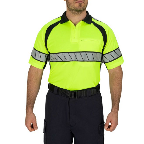 Hi-Vis Polo Shirt with TRAFFIC Logo