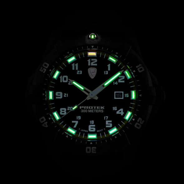 Carbon Composite Dive 1000 Series Watch in Blackout