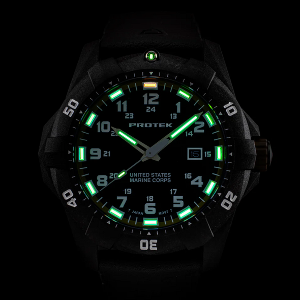 USMC Carbon Composite Dive 1010 Series Watch in Sand