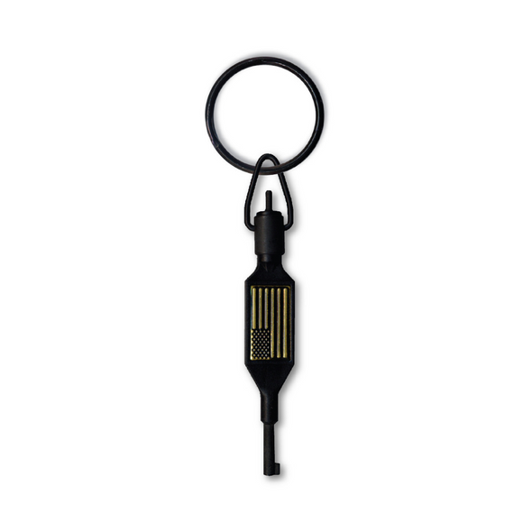 Swivel Handcuff Key with USA Medallion