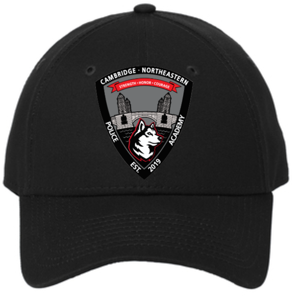 New Era® Adjustable Structured Cap w/ Camb-NU Academy Patch