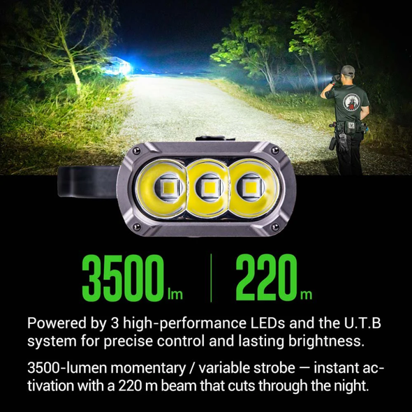 Ultra-Slim Tactical EDC Flashlight
