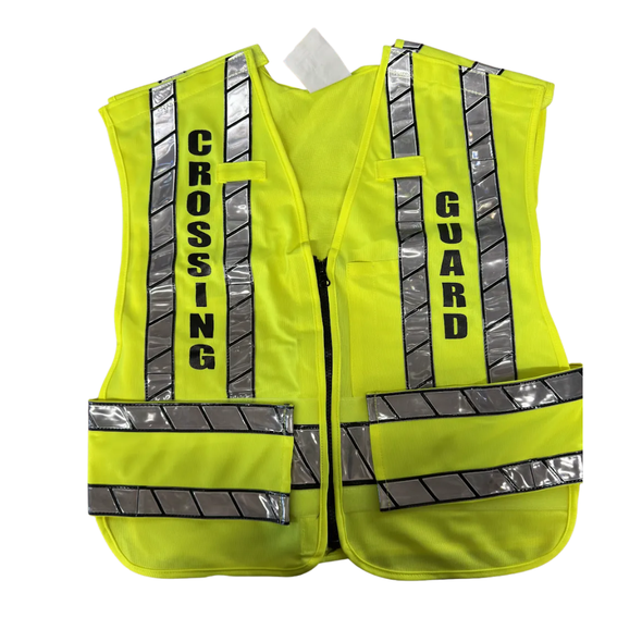 Reflective Safety Vest with CROSSING GUARD