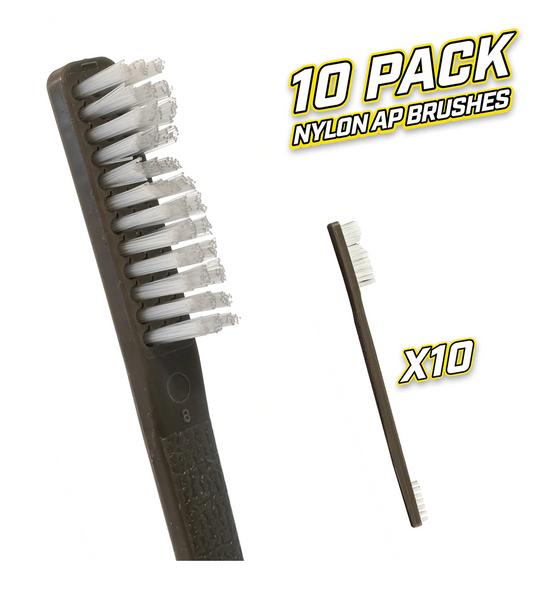 10-Pack Nylon AP Brushes