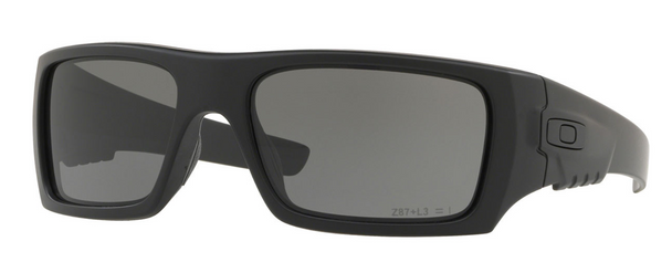DET CORD Sunglasses | Matte Black - Grey Lens